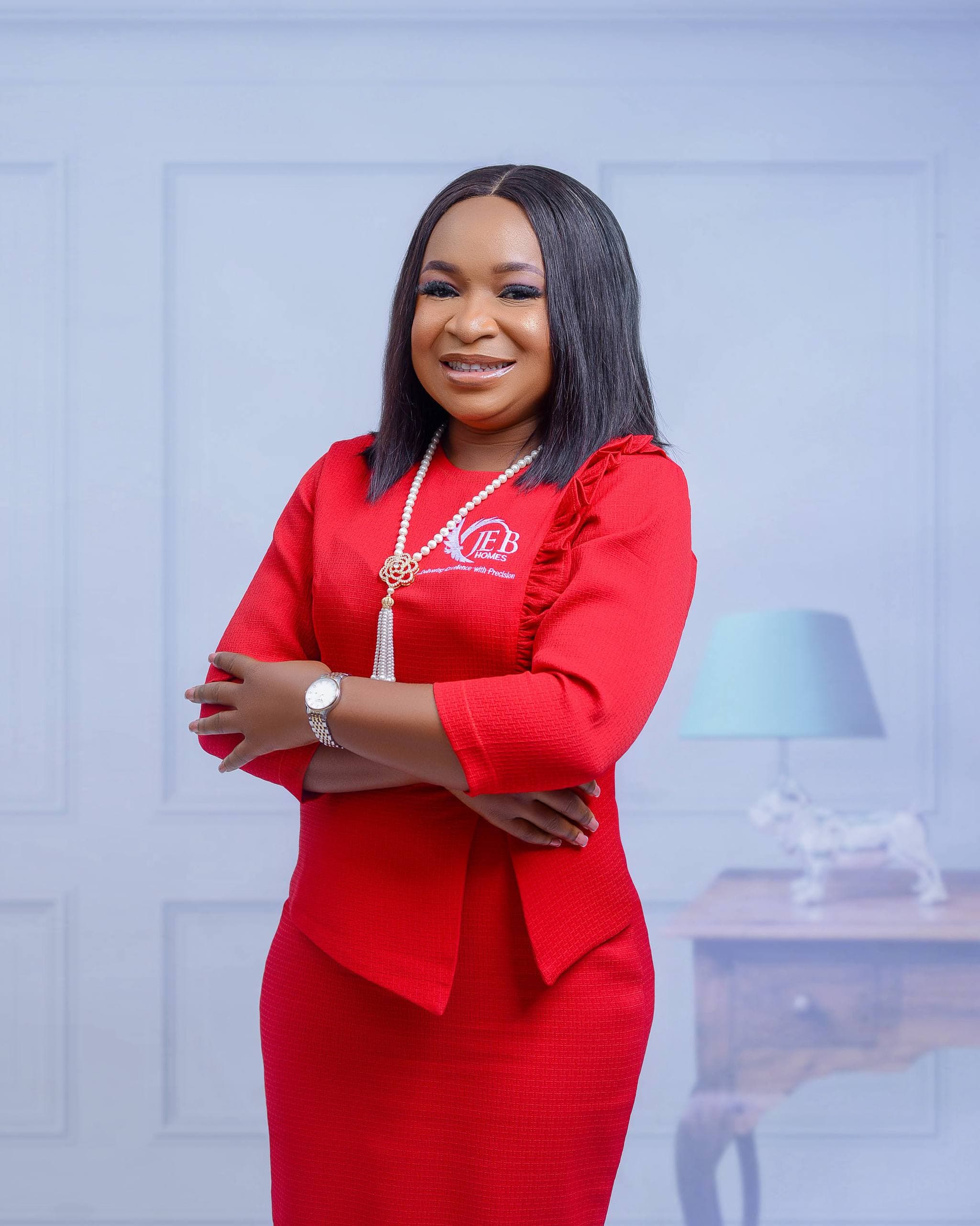 Portrait of Bolanle Akintade, CEO and Founder of Jeb Homes